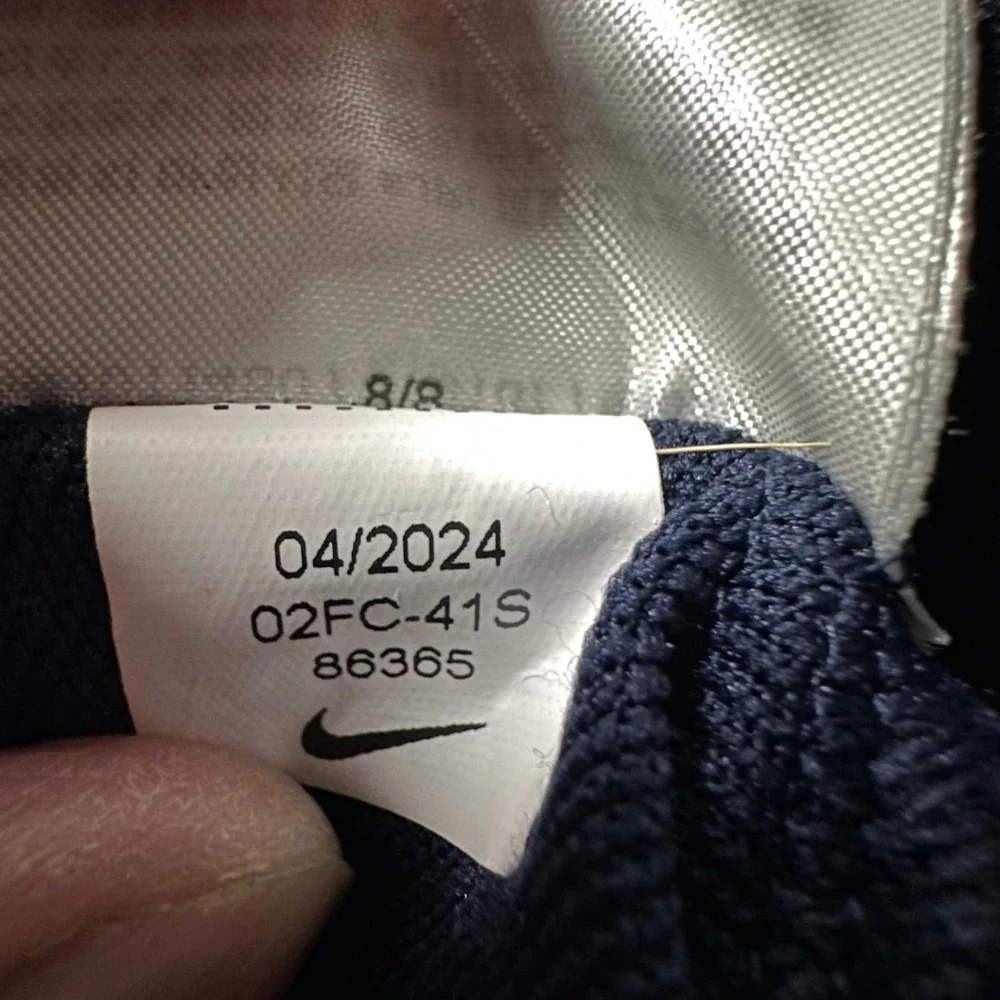 Nike Dallas Cowboys Dri-FIT Hoodie Mens 3XL Navy Blue Training Top 02FC-41S NFL